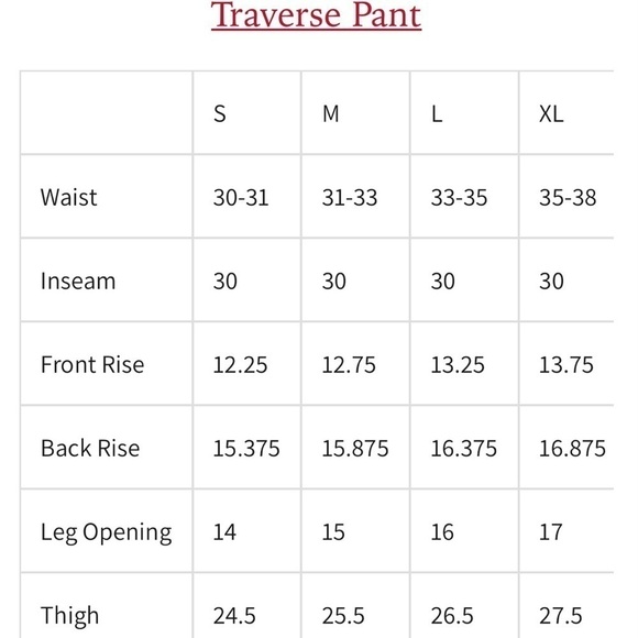 Oliver’s apparel men’s traverse pants nutmeg new without tags - Picture 9 of 9